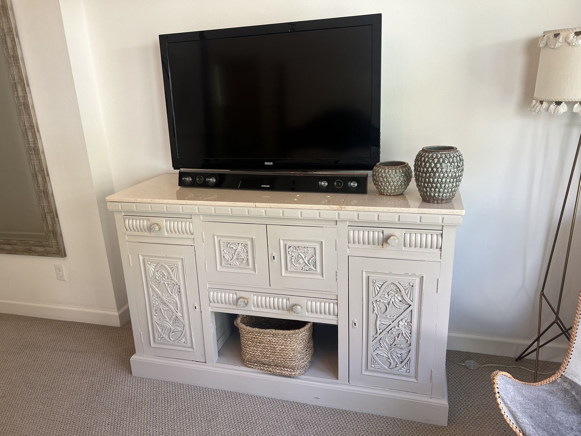 Antique TV Console