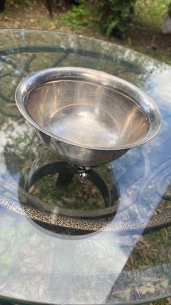 Vintage Silver Plated Footed Bowel