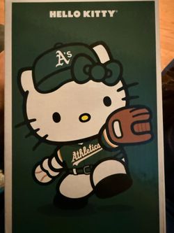 Athletics Hello Kitty bobble head