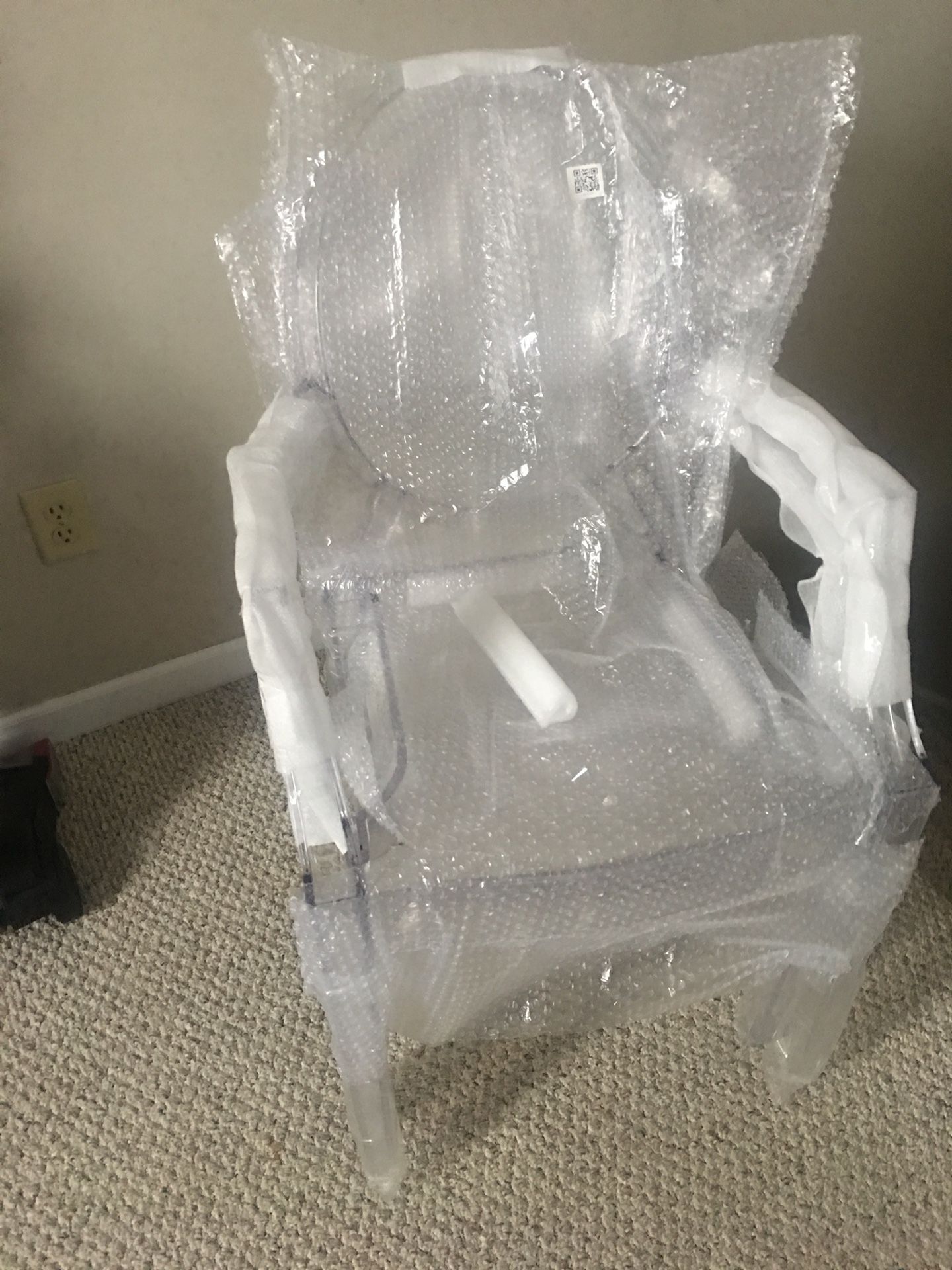 Two ghost chairs