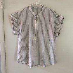 Crescent & Willough Sheer Women’s Shirt - Size Small - Used Great Condition  