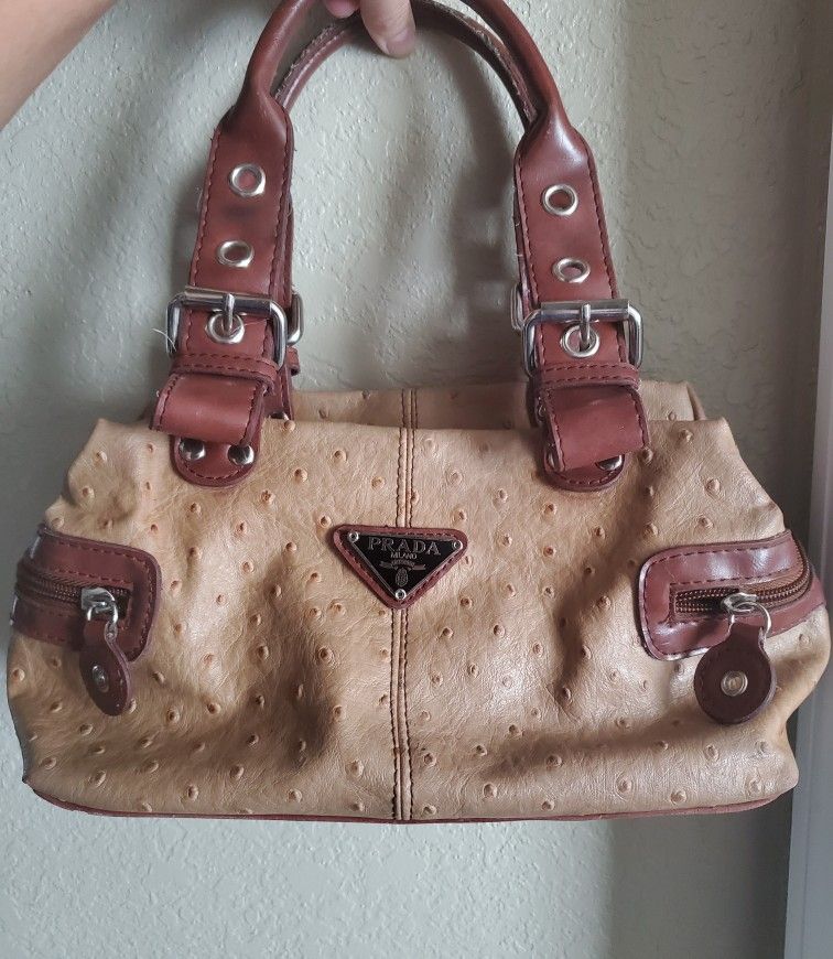 Women's Brown Satchel Bag. New