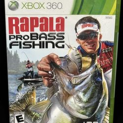 Rapala ProBass Fishing  - Brand New Sealed - XBOX 360 