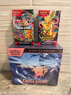 Pokemon ETB and Boosters