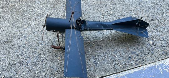 Vintage Metal Model Monoplane