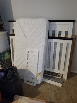 Delta Baby Convertible Crib With Mattress 