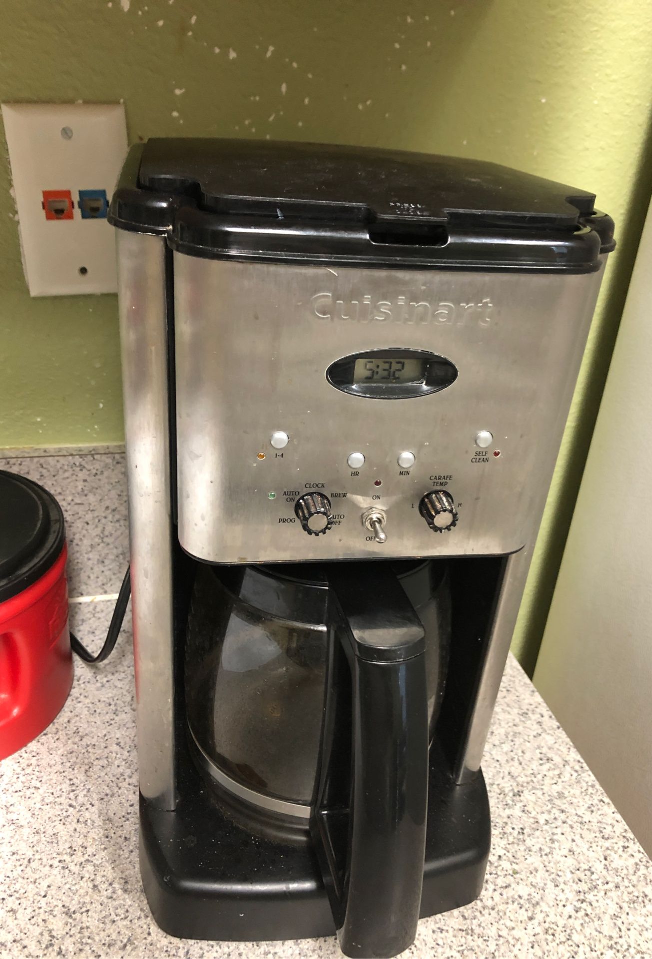 Cruisinart coffee maker 20$