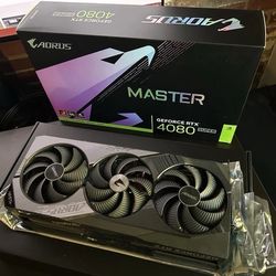 Gigabyte AORUS Master RTX 4080 SUPER 16GB DDR6X GeForce GPU Graphics Card