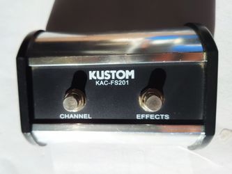 Kustom KAC-FS201 2-Button Footswitch (Channel / Effects)