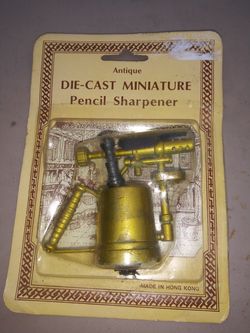 Antique Diecast Pencil Sharpener