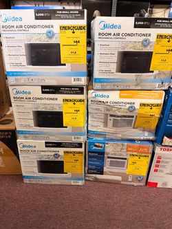 Window Air Conditioner Units – Mixed Lot