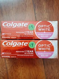 Colgate optic white