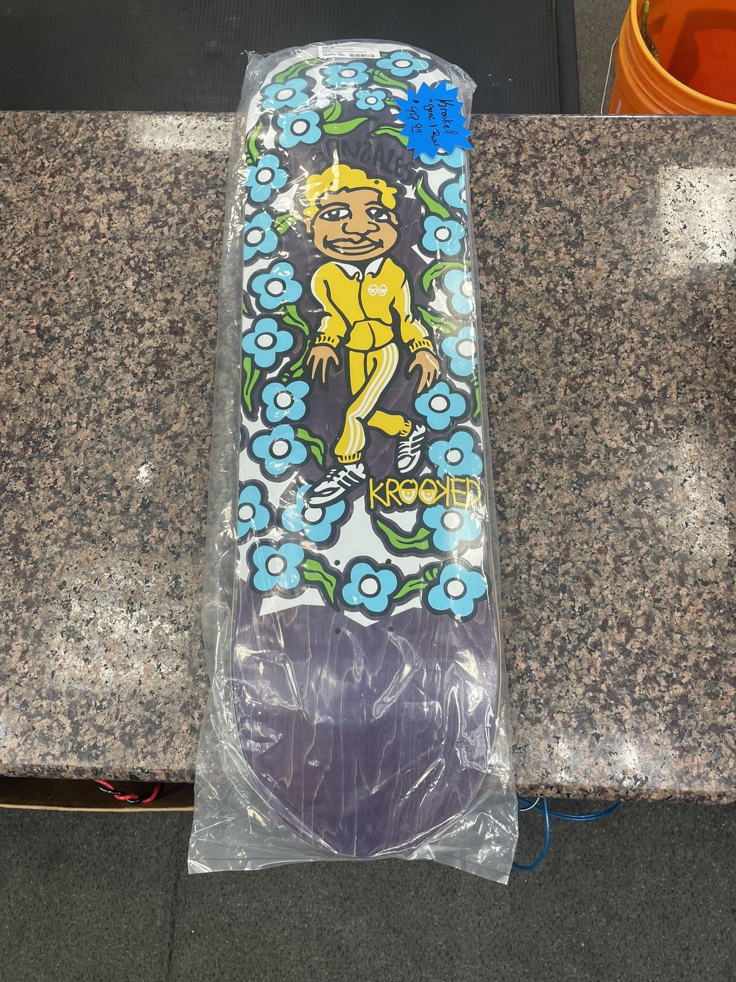 Mark Gonzales “gonz And Roses” Krooked Skateboard