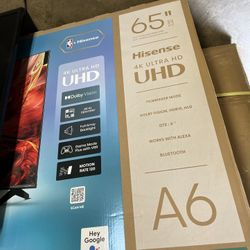 TCL  65” 4K Ultra HD Flatscreen TV