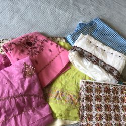 Dress Material For Indian Dress With Dupatta