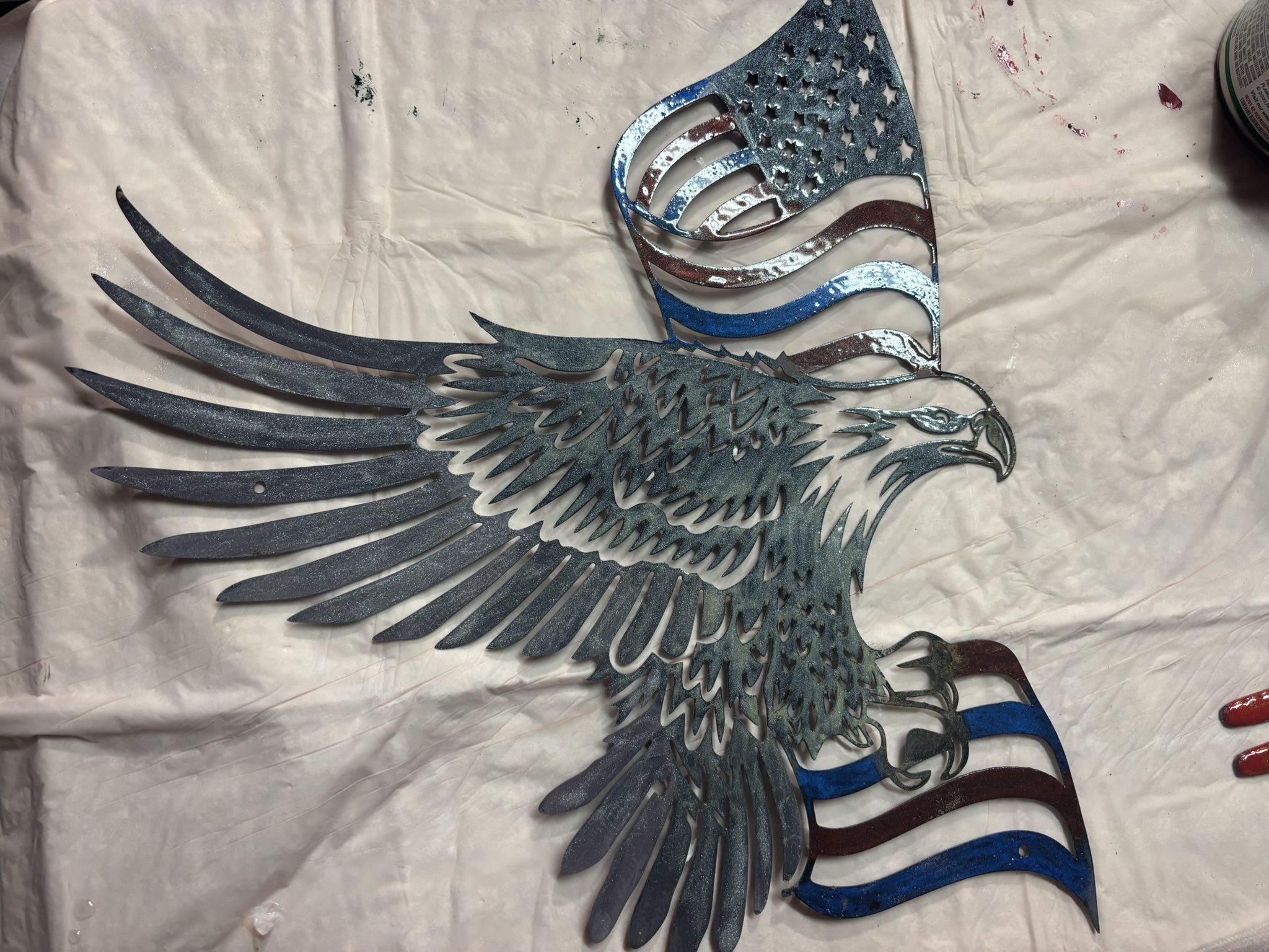 Eagle Metal Wall Decor 