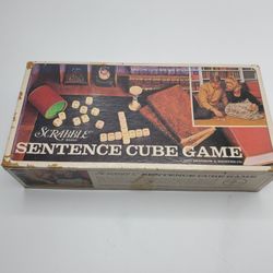 Vintage Sentence Cube Game