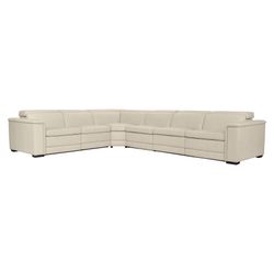 Lioni Mocha Power Motion Sectional