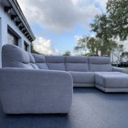 🛋️ Sofa/Couch Sectional - Recliner - Fabric - Gray - Delivery Available 🚛