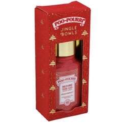 NEW Poo-Pourri Jingle Bouls Toilet Spray Christmas Bowl Full of Jolly Red 2 oz