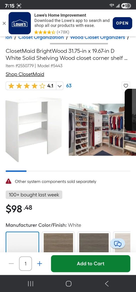 Closet Organizer