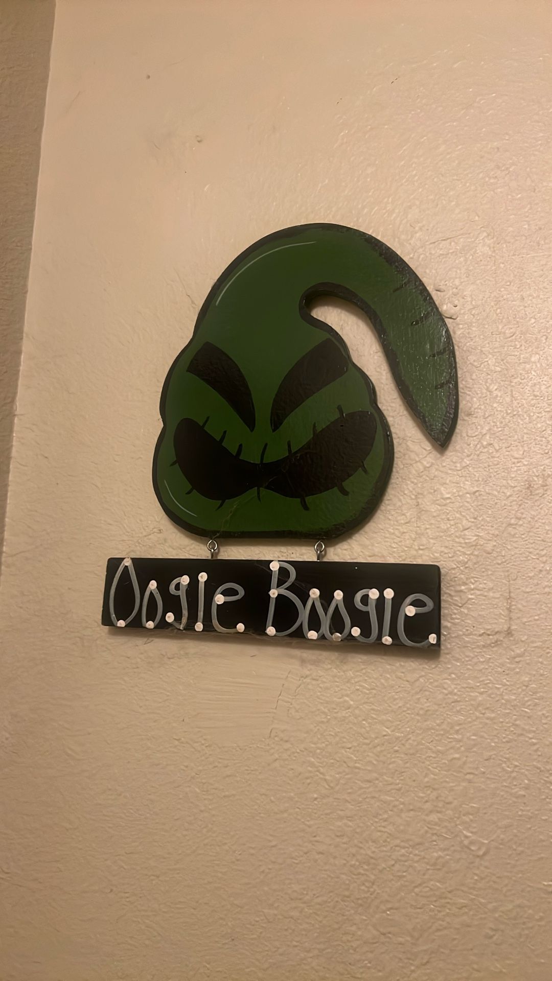 Oogie Boogie Wood Decor 