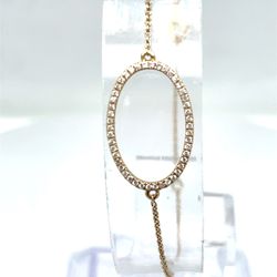 14KT Yellow Gold Diamond Bracelet 1.50g .10CTW 182739