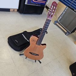 Godin Multiac Nylon Encore Grand Concert 7 String Nylon Guitar with Bag 807617-1  