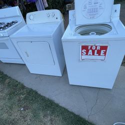 Dryer And Washer 