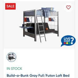 Bunk Bed w/Futon 