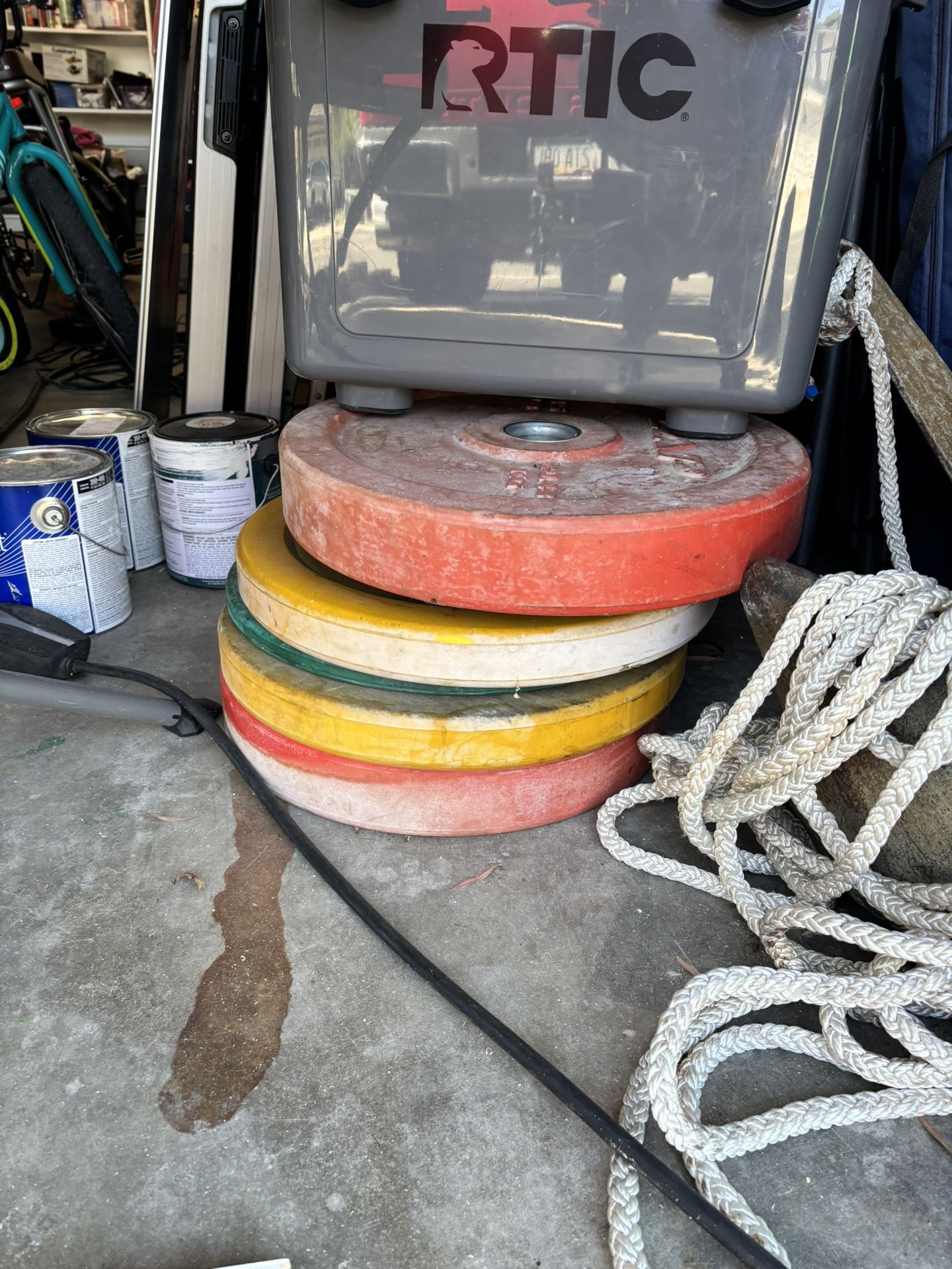 Weights And Weight Bar