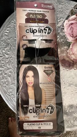 Platino Clip In 7 Pcs 22 In Color 1B