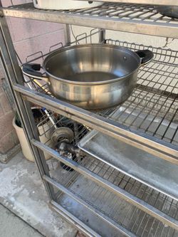Pots and pans make a offer