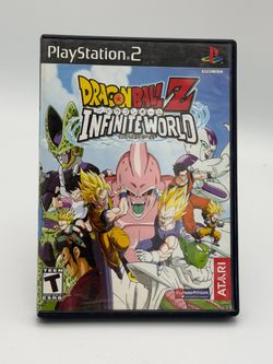 Dragon Ball Z Infinite World PS2 Game Tested CIB