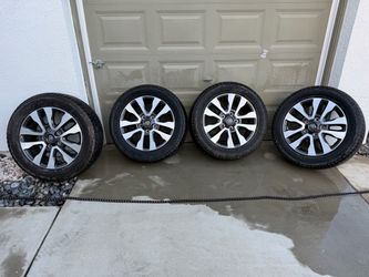 20" Toyota OEM Wheels & Tires - Set of 4 - Tundra/Sequoia — $600 OBO