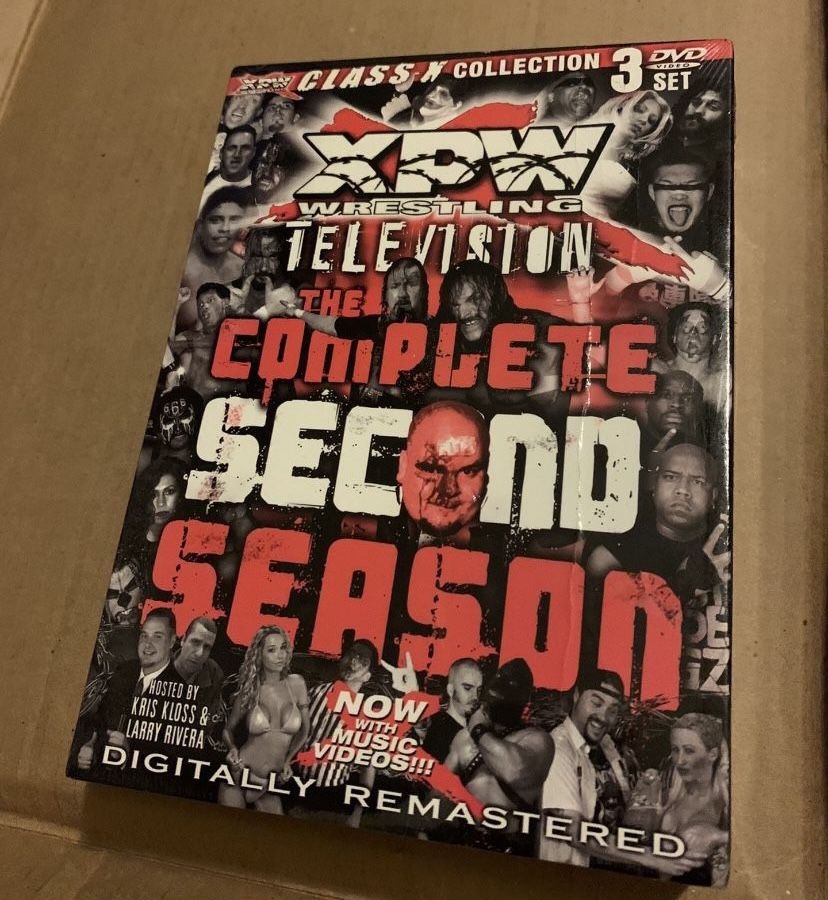 dvd xpw complete second season wwe brand new
