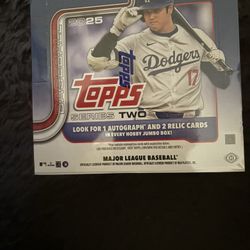 2025 Topps Baseball Series 2 Hobby Jumbo Box Sealed nEW