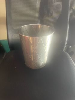 Stainless Steel Trash Can (9.5”)