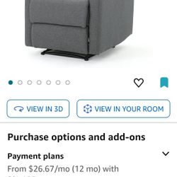 Brand New Recliner