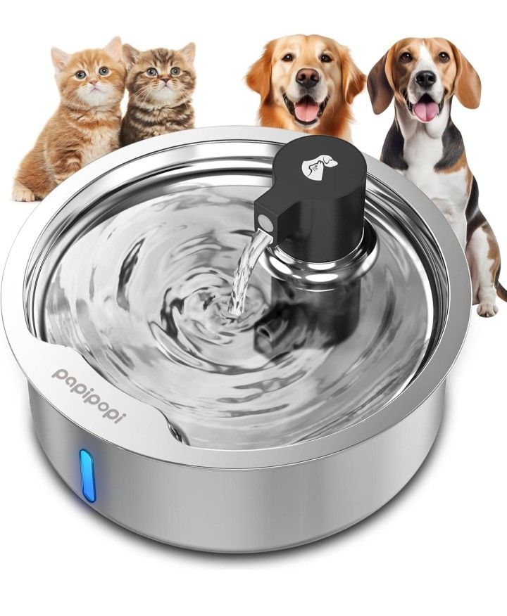 Larger Size Pet Water Fountain Was 65$ New In Box 