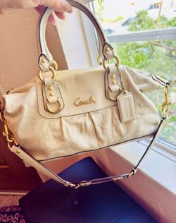 Authentic Vintage Authentic Coach Ashley Perforated Leather Satchel / Crossbody