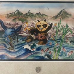Kung Fu Panda Art Poster 11x14