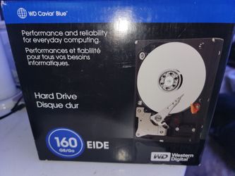 WD Hard Drive 160 Gb New In Box