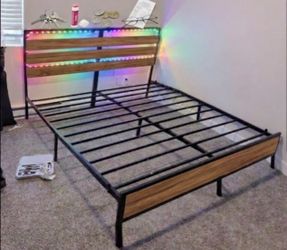 Brand new queen bed frame