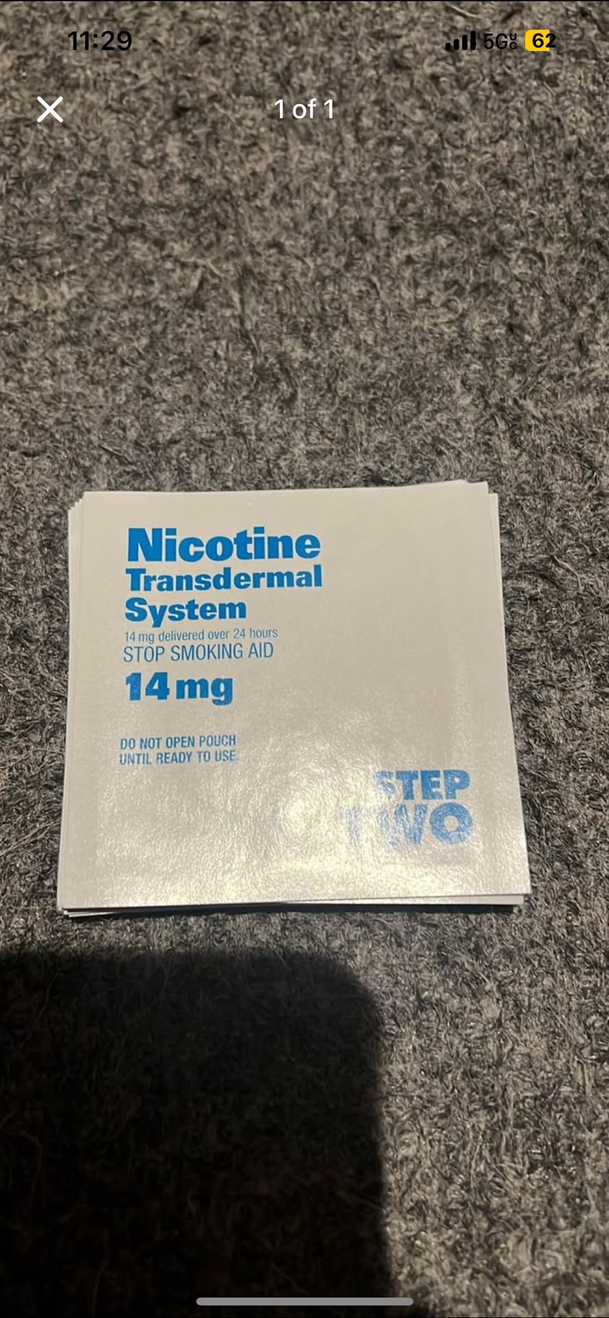 Nicotine Patches Step Two