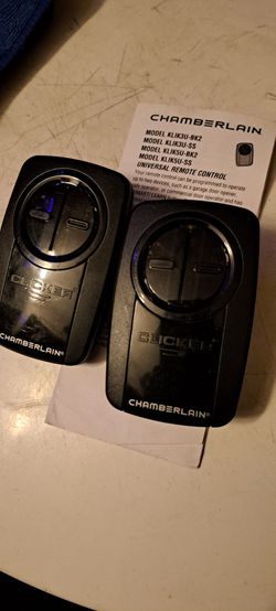 ($25) Chamberlain Clicker Universal Garage Door Opener Remote