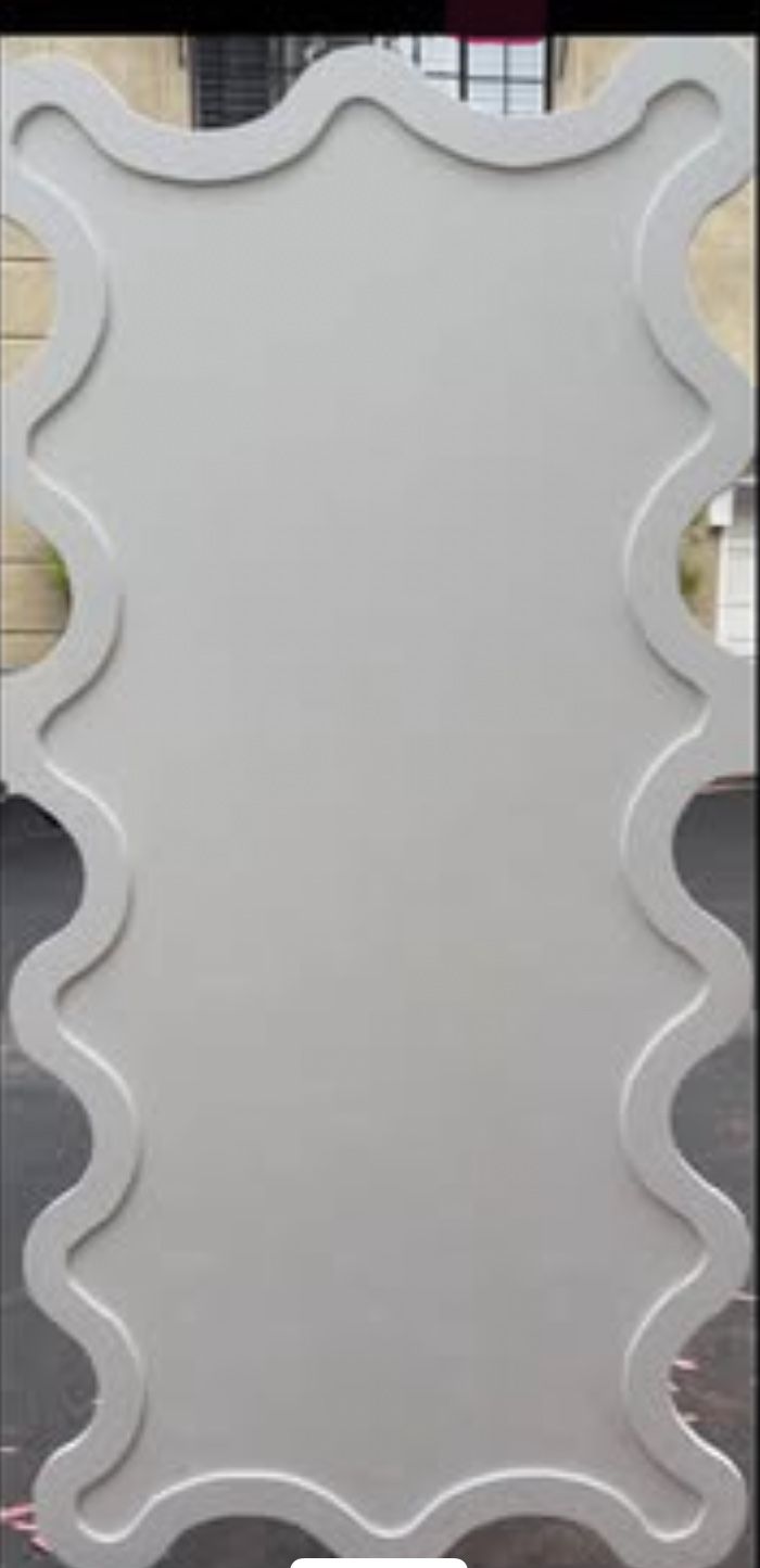 Wavy Backdrop 6 Feet tall