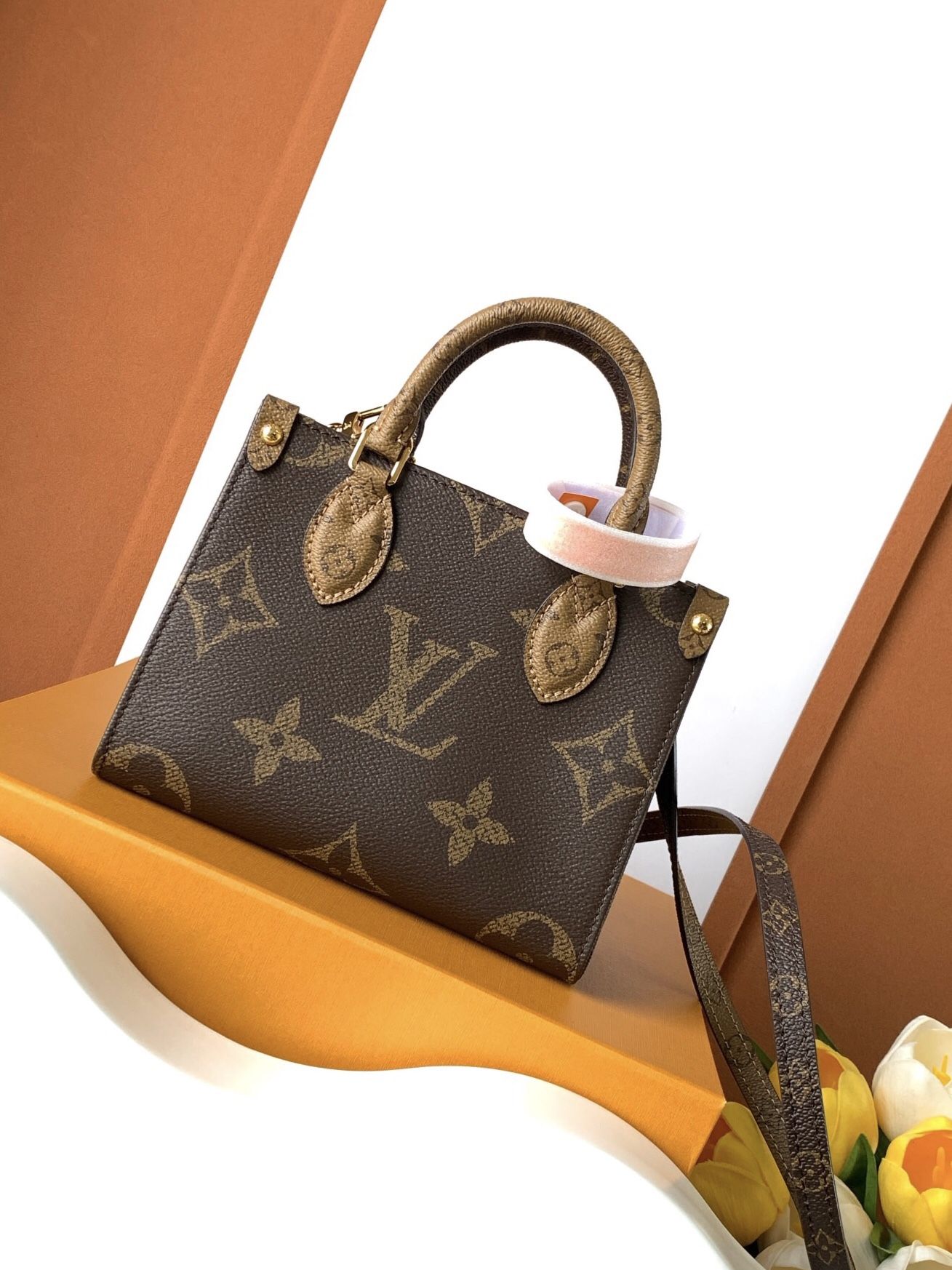 LOUIS VUITTON ONTHEGO All-match Jungle Bag Coated Canvas Tote Bag(66)74