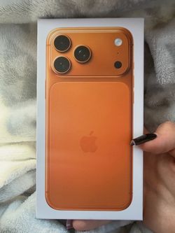 Orange iPhone 17 pro max