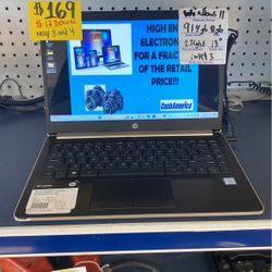Hp Laptop 13” Windows 11 914gb 